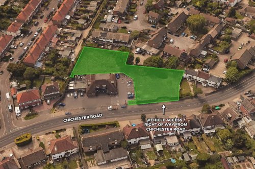 Freehold plot for sale in Bognor Regis