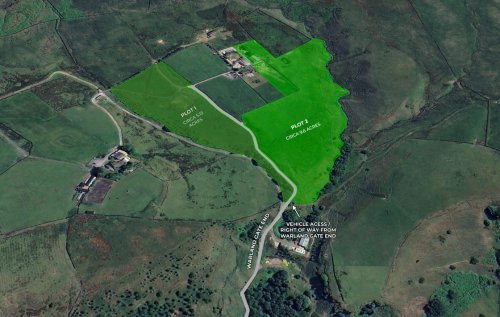 Freehold land with barn for sale in Todmorden