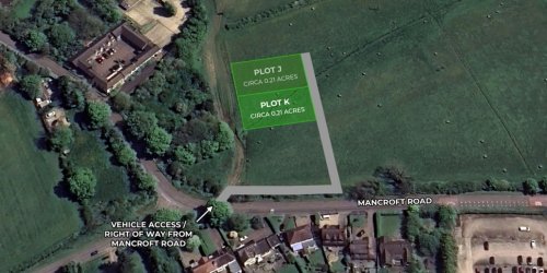 Freehold strategic land for sale in Luton