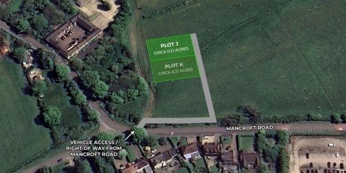 Freehold strategic plot for sale in Luton