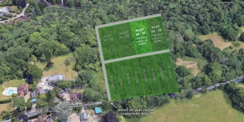 Freehold strategic land plot for sale in Caterham