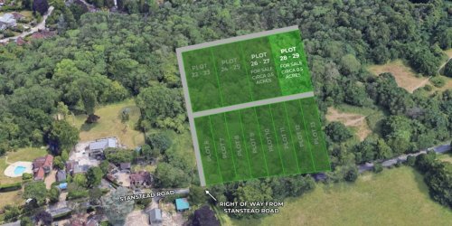 Vacant plot for sale in Caterham