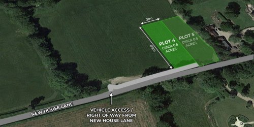 Freehold plot for sale in Horley