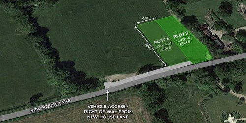 Strategic plot for sale in Horley