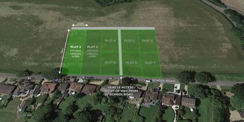 Vacant plot for sale in Reading