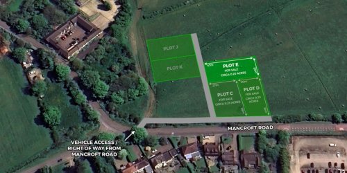 Strategic land plot for sale in Luton