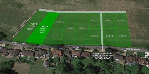 Vacant plot of land for sale in Reading