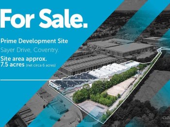 Prime development site for sale in Coventry