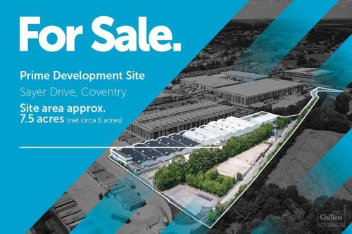 Prime development site for sale in Coventry