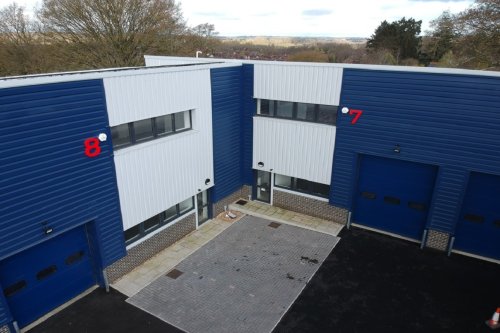 New build industrial units for sale or to let in Romsey