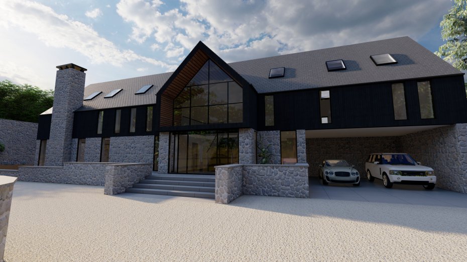Luxury Bespoke New Build Home with Stone and Timber Façade..jpg