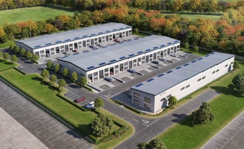 New build industrial units for sale in Wellington