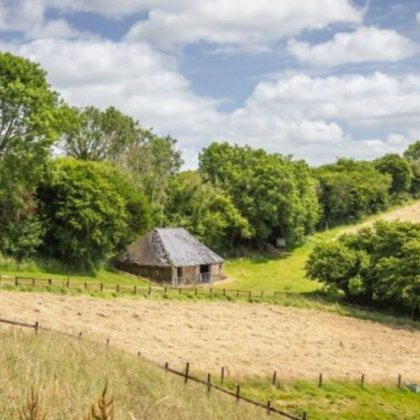 Traditional barn with planning for sale near Bridport